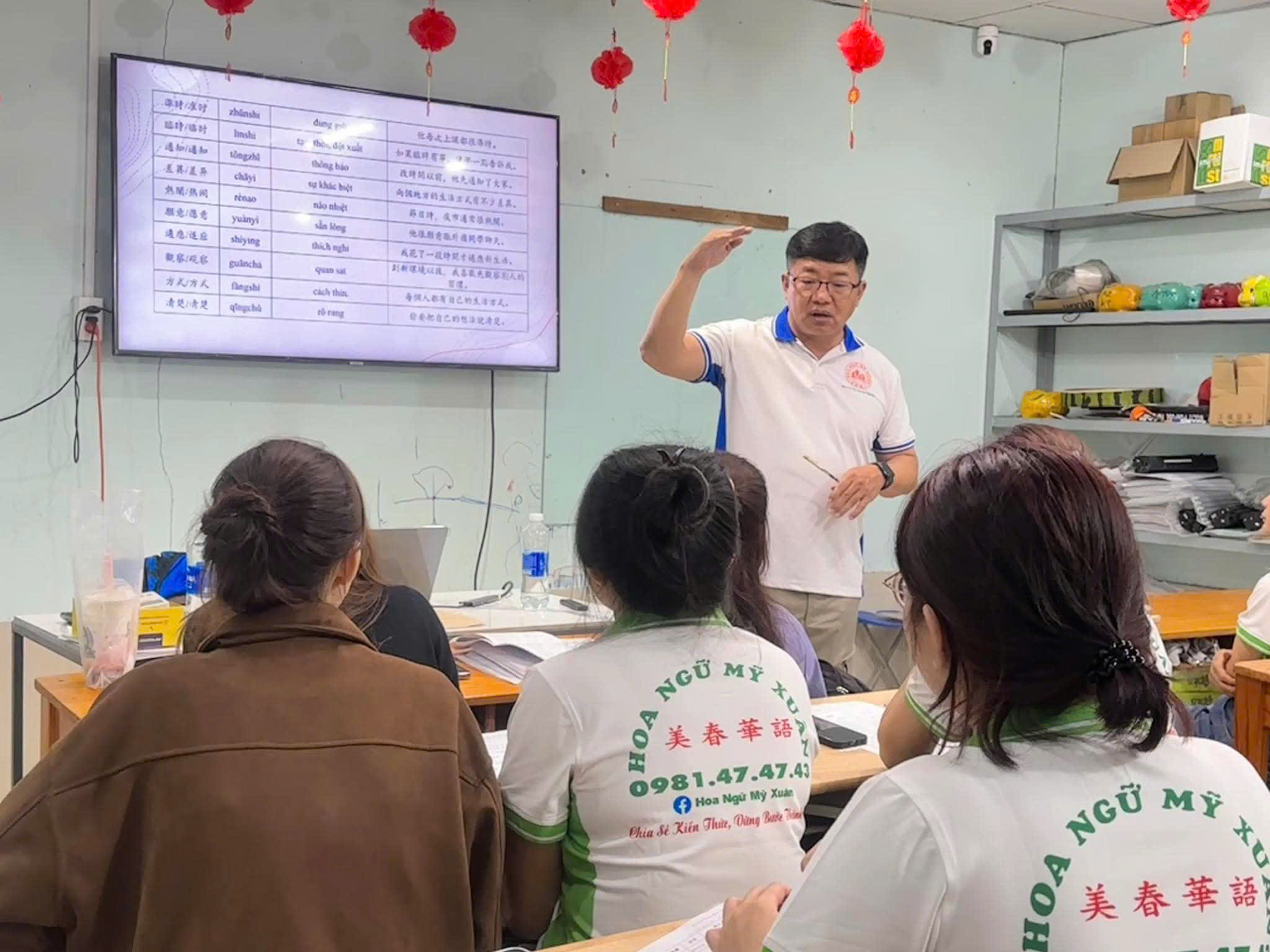 Giáo viên Đài Loan tại Hoa Ngữ Mỹ Xuân