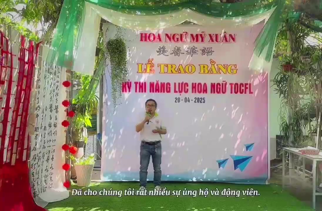 Anh Hoàng Đăng Khoa chia sẻ hành trình học Hoa ngữ